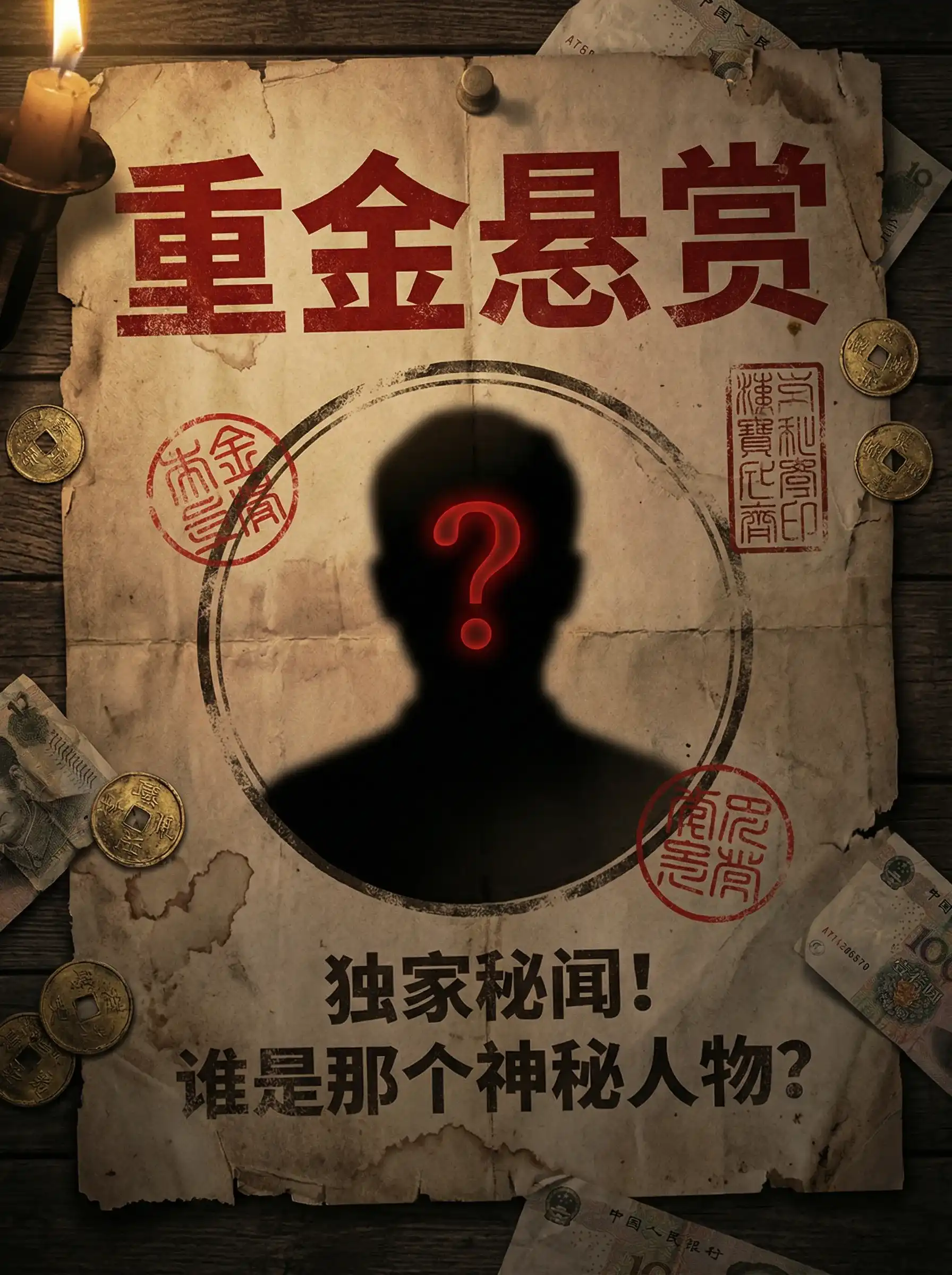 有马芳彦 - 重金悬赏线索征集令